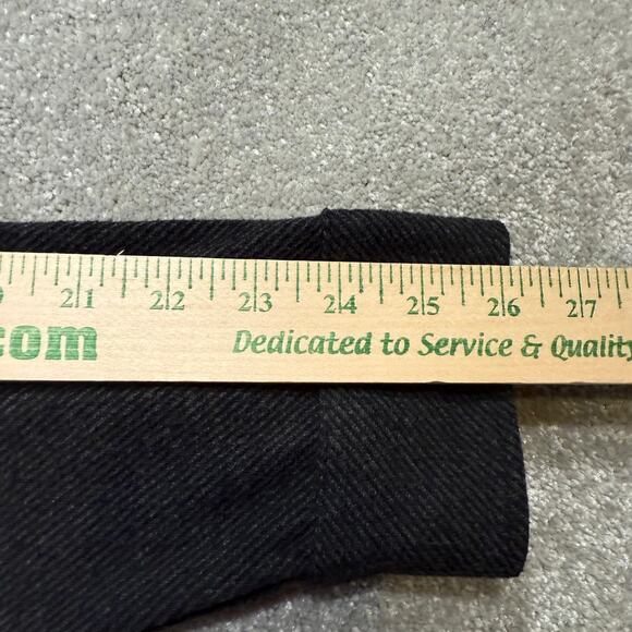 Faherty Legend Sweater Shirt Double Pocket Heathered Black Twill Womens XL Gorp - Picture 14 of 14